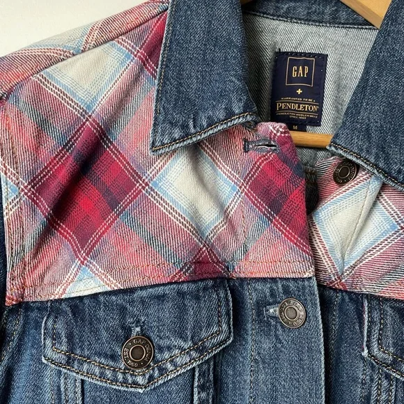 GAP Pendleton denim jacket - Picture 2 of 6